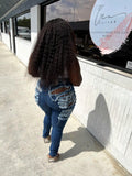 Jalissa Distress Jeans