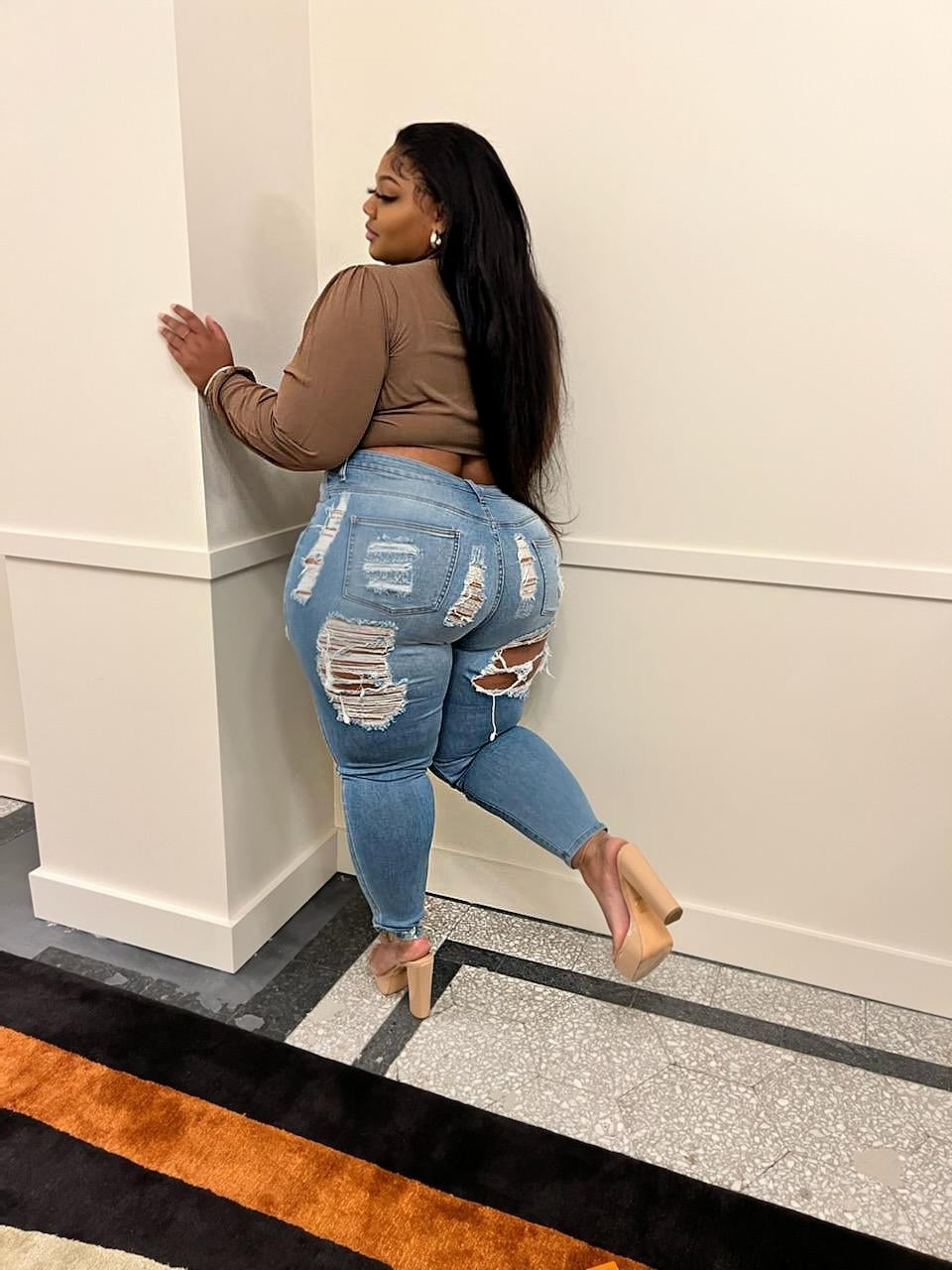 Kelah distress jeans
